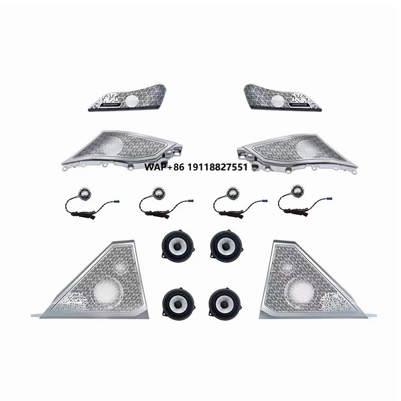 Hot Selling Auto Interior Luminous Interior Trim Speaker Cover Ambient Lighting Plate Ambient Light for New 5 Series G60 G68
Hot Selling Auto Interior Luminous Interior Trim Speaker Cover Ambient Lighting Plate Ambient Light for New 5 Series G60 G68