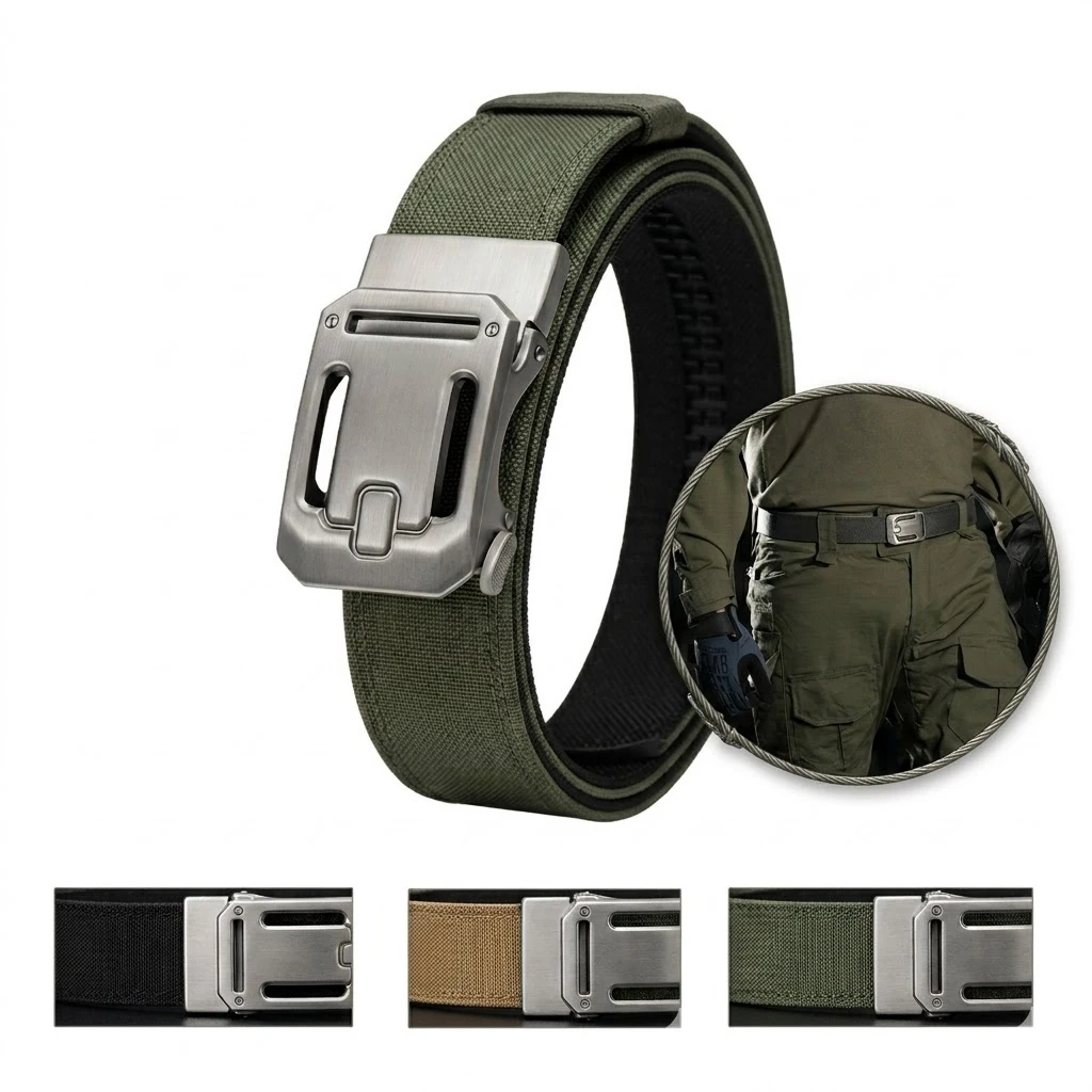 Tactical Belt Men Heavy Duty Nylon Training Military Belts Stainless Steel Quick Release Buckle Outdoor Work Waistband
Tactical Belt Men Heavy Duty Nylon Training Military Belts Stainless Steel Quick Release Buckle Outdoor Work Waistband