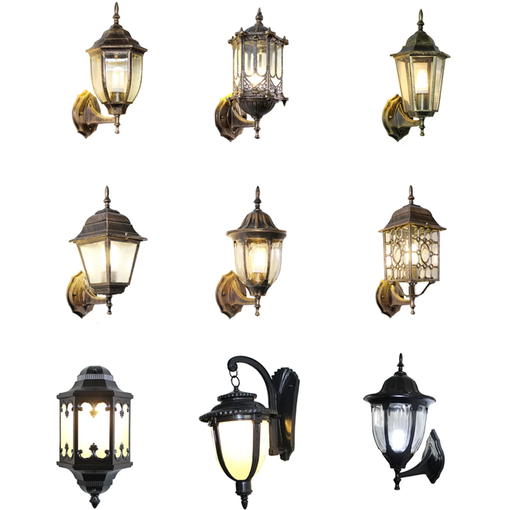 IP65 LED E27 Wall Lamp Outdoor Waterproof Garden Lighting Aluminum AC86-265 Indoor Bedroom Living Room Stairs Wall Light
IP65 LED E27 Wall Lamp Outdoor Waterproof Garden Lighting Aluminum AC86-265 Indoor Bedroom Living Room Stairs Wall Light