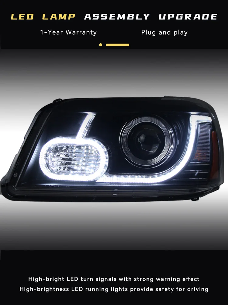 Headlights Assembly for Toyota Highlander 2000-2007 Upgrade LED Head Lights Signal Projector Lens Front Lamps Accessories
Headlights Assembly for Toyota Highlander 2000-2007 Upgrade LED Head Lights Signal Projector Lens Front Lamps Accessories