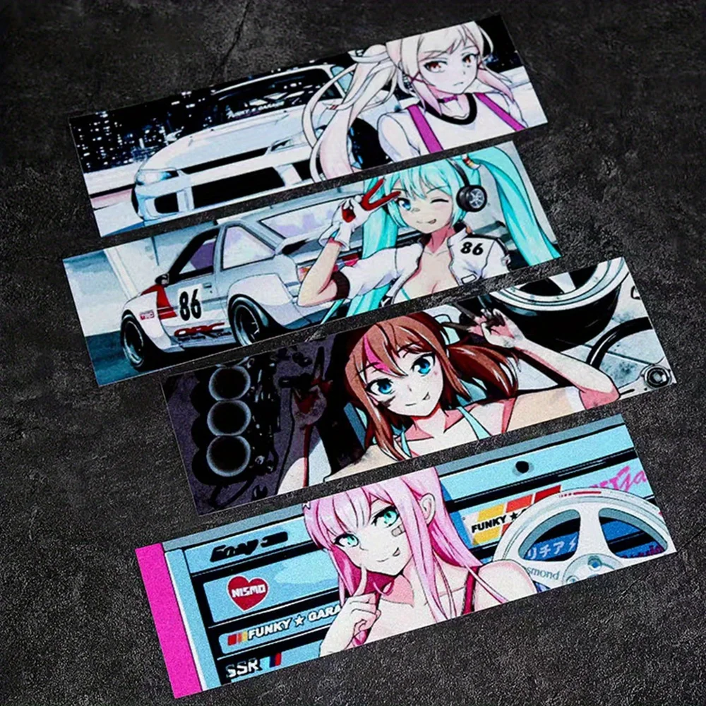 4pcs Anime Street Racer Girl Vinyl Itasha Decals Car Motorcycle Moto Helmet Body Tank Reflective Decoration Stickers Accessories
4pcs Anime Street Racer Girl Vinyl Itasha Decals Car Motorcycle Moto Helmet Body Tank Reflective Decoration Stickers Accessories