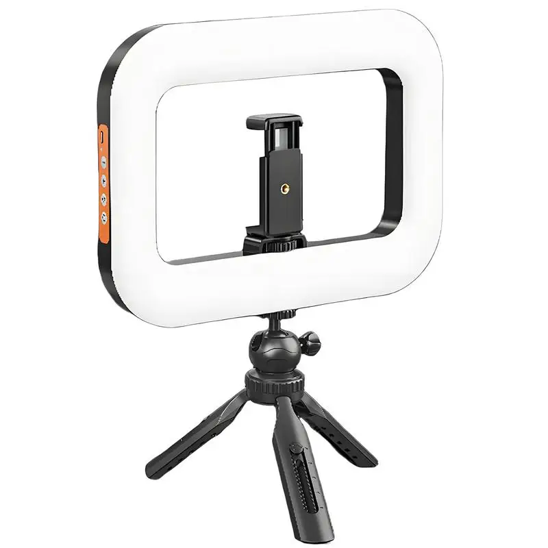 Ring Light Portable Handheld Phone Light Continuous Output Lighting For Vlogging Streaming Studio Filming Content Photography
Ring Light Portable Handheld Phone Light Continuous Output Lighting For Vlogging Streaming Studio Filming Content Photography