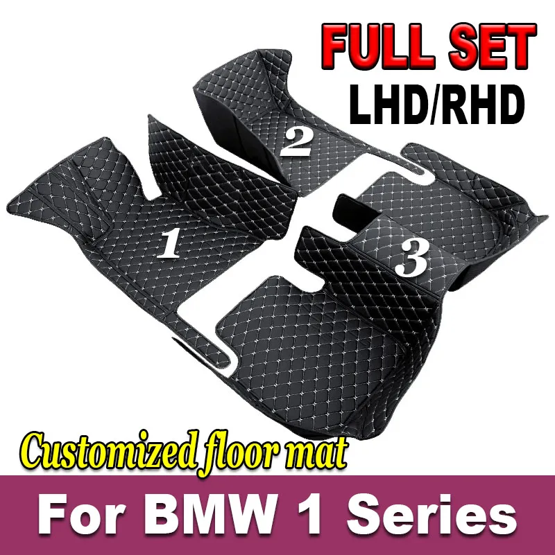 Custom 3D Car Floor Mats for BMW 1 Series E81 2 Door E82 E87 E88 F20 4 Door Interior Accessories Carpet Artificial Leather
Custom 3D Car Floor Mats for BMW 1 Series E81 2 Door E82 E87 E88 F20 4 Door Interior Accessories Carpet Artificial Leather