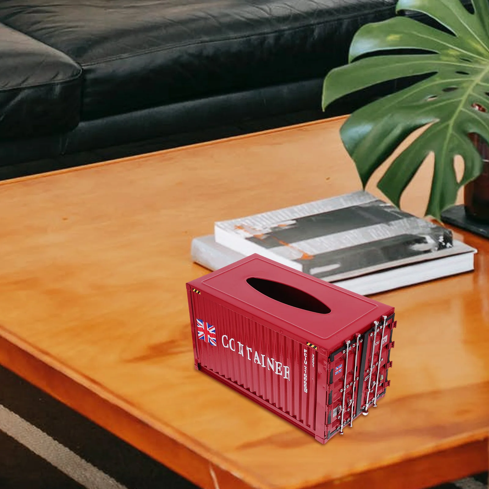 Red Pumping Shipping Container Tissue Box Metal Napkin Holder Creative Storage Box Functional Tissue Case Desktop 
Red Pumping Shipping Container Tissue Box Metal Napkin Holder Creative Storage Box Functional Tissue Case Desktop