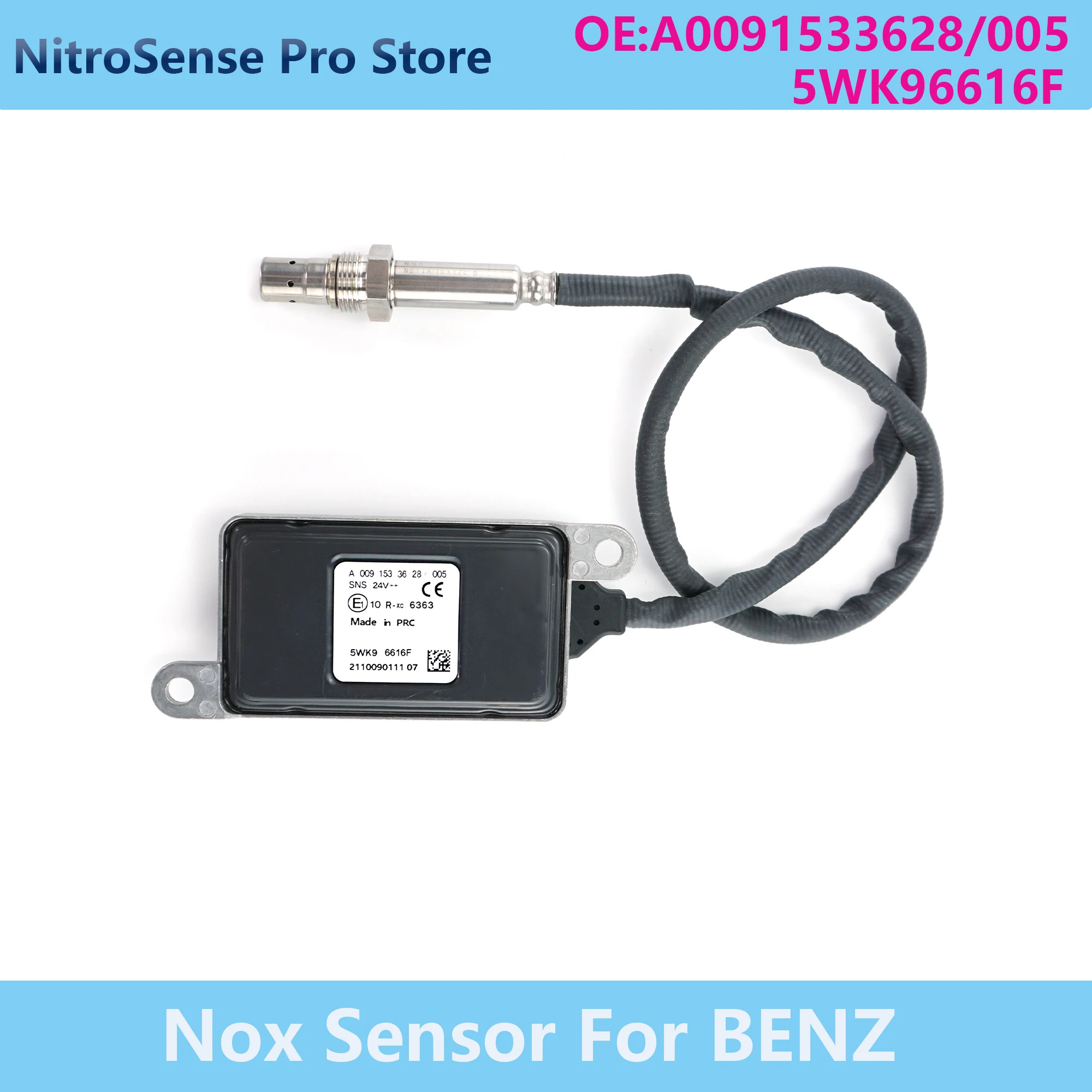 A0091533628 5WK96616F 5WK9 6616F High Quality Nitrogen Oxide Sensor For Mercedes-Benz NOx Sensor
A0091533628 5WK96616F 5WK9 6616F High Quality Nitrogen Oxide Sensor For Mercedes-Benz NOx Sensor