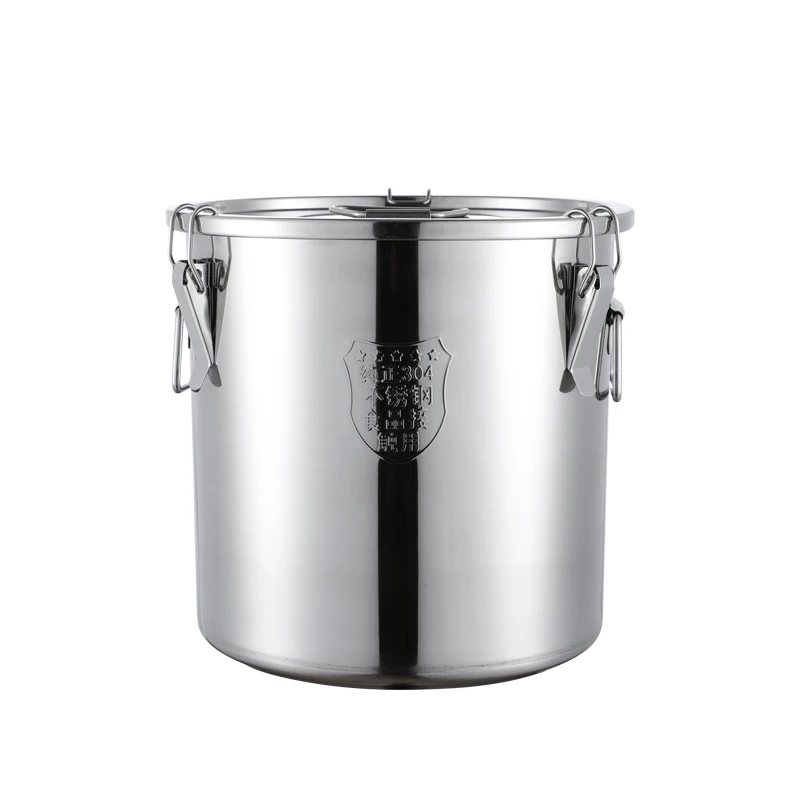304 stainless steel sealed barrel Household rice barrel Insect-proof and moisture-proof 25kg rice barrel Thickened rice tank Win
304 stainless steel sealed barrel Household rice barrel Insect-proof and moisture-proof 25kg rice barrel Thickened rice tank Win