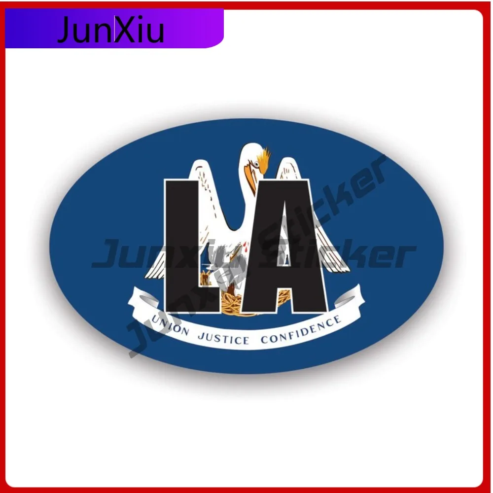Louisiana Flag Oval Sticker Waterproof Outdoor Anime Laptop Waterproof Vinyl Decal For Outdoor Safety Warnings Sticker Unique
Louisiana Flag Oval Sticker Waterproof Outdoor Anime Laptop Waterproof Vinyl Decal For Outdoor Safety Warnings Sticker Unique