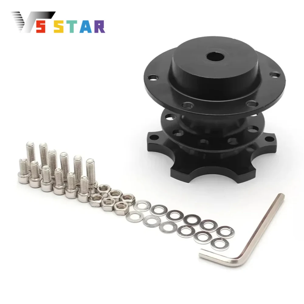 Universal Aluminum Alloy Quick Release Hub Adapter Snap Off Boss Kit with 6 Hole Steering Wheel Hub Red Black
Universal Aluminum Alloy Quick Release Hub Adapter Snap Off Boss Kit with 6 Hole Steering Wheel Hub Red Black
