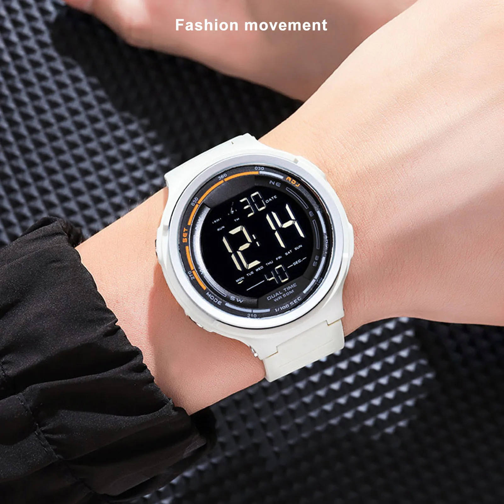 Спортивные часы, секундомер, хронограф, серый, с будильником, таймер, для спорта на открытом воздухе, цифровые, водонепроницаемость 50 м, светодиодная подсветка, для занятий спортом
Спортивные часы, секундомер, хронограф, серый, с будильником, таймер, для спорта на открытом воздухе, цифровые, водонепроницаемость 50 м, светодиодная подсветка, для занятий спортом