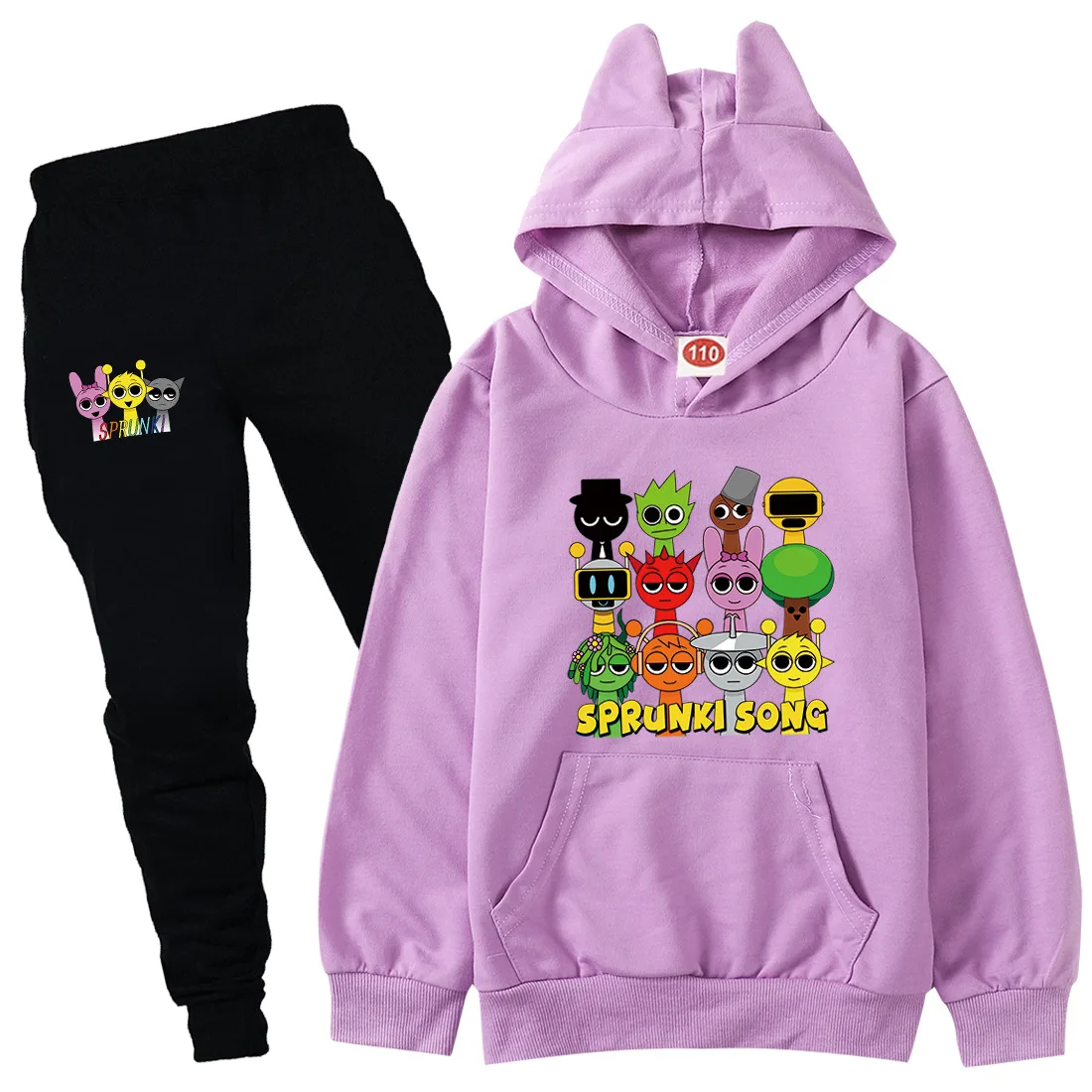 Cartoon Sprunki Clothes Set Kids sprunkis incredibox Hoodie Boys Spring Fall Outfits Girls Hooded Sweatshirts Pants 2-Piece Sets
Cartoon Sprunki Clothes Set Kids sprunkis incredibox Hoodie Boys Spring Fall Outfits Girls Hooded Sweatshirts Pants 2-Piece Sets