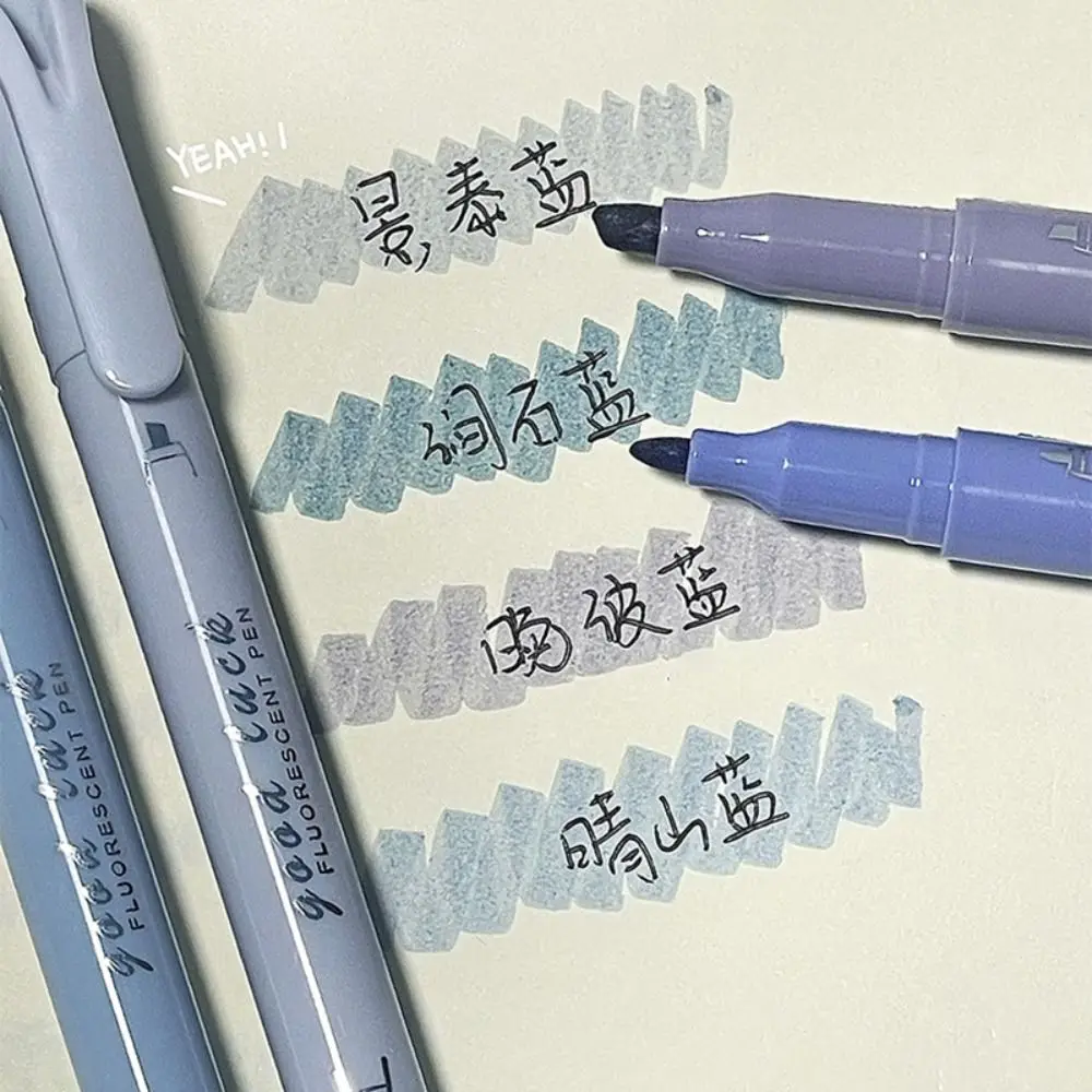4Colors/Set Double Head Fluorescent Pen Gradient Color Learning Prize Highlighter Stationery Mark Focus Pen
4Colors/Set Double Head Fluorescent Pen Gradient Color Learning Prize Highlighter Stationery Mark Focus Pen