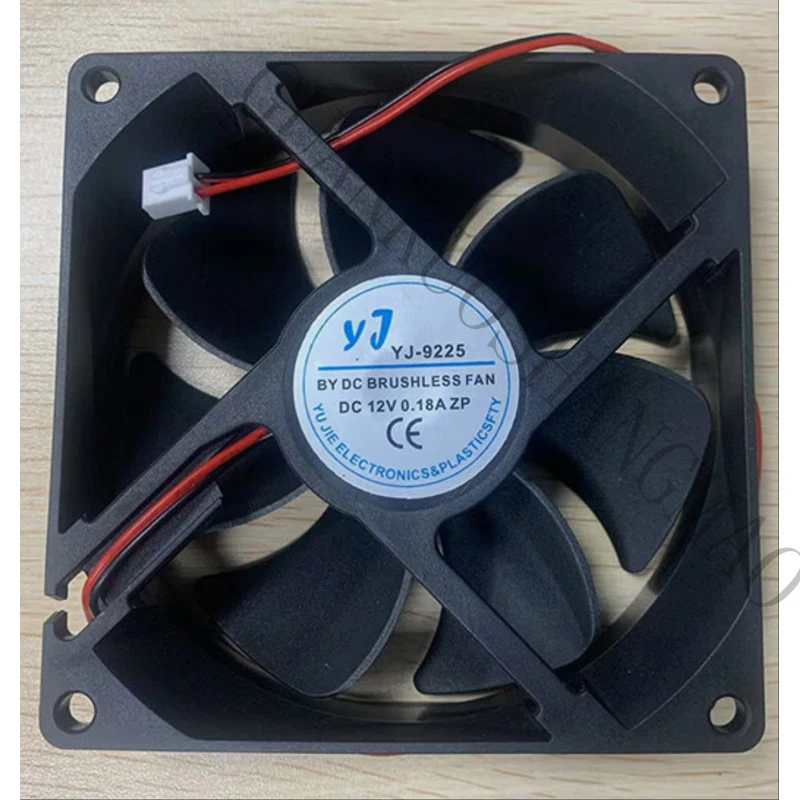 HJY One for the new YJ-9225 brushless cooling fan 9225 DC12V 0.18A 9CM 2-pin
HJY One for the new YJ-9225 brushless cooling fan 9225 DC12V 0.18A 9CM 2-pin