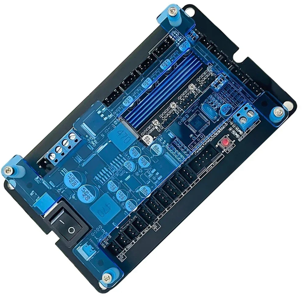 Плата контроллера GRBL USB 3-Ax драйвер шагового двигателя для гравировального станка с ЧПУ для Ser Vo/офлайн-контроллера/переключателя ограничения
Плата контроллера GRBL USB 3-Ax драйвер шагового двигателя для гравировального станка с ЧПУ для Ser Vo/офлайн-контроллера/переключателя ограничения