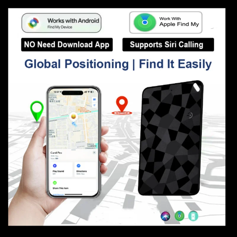 Теги трекера для Android или iOS Двойная система Airtag Bluetooth Smart Tag Совместимость iOS Find My или Google Find Hub Локатор предметов
Теги трекера для Android или iOS Двойная система Airtag Bluetooth Smart Tag Совместимость iOS Find My или Google Find Hub Локатор предметов