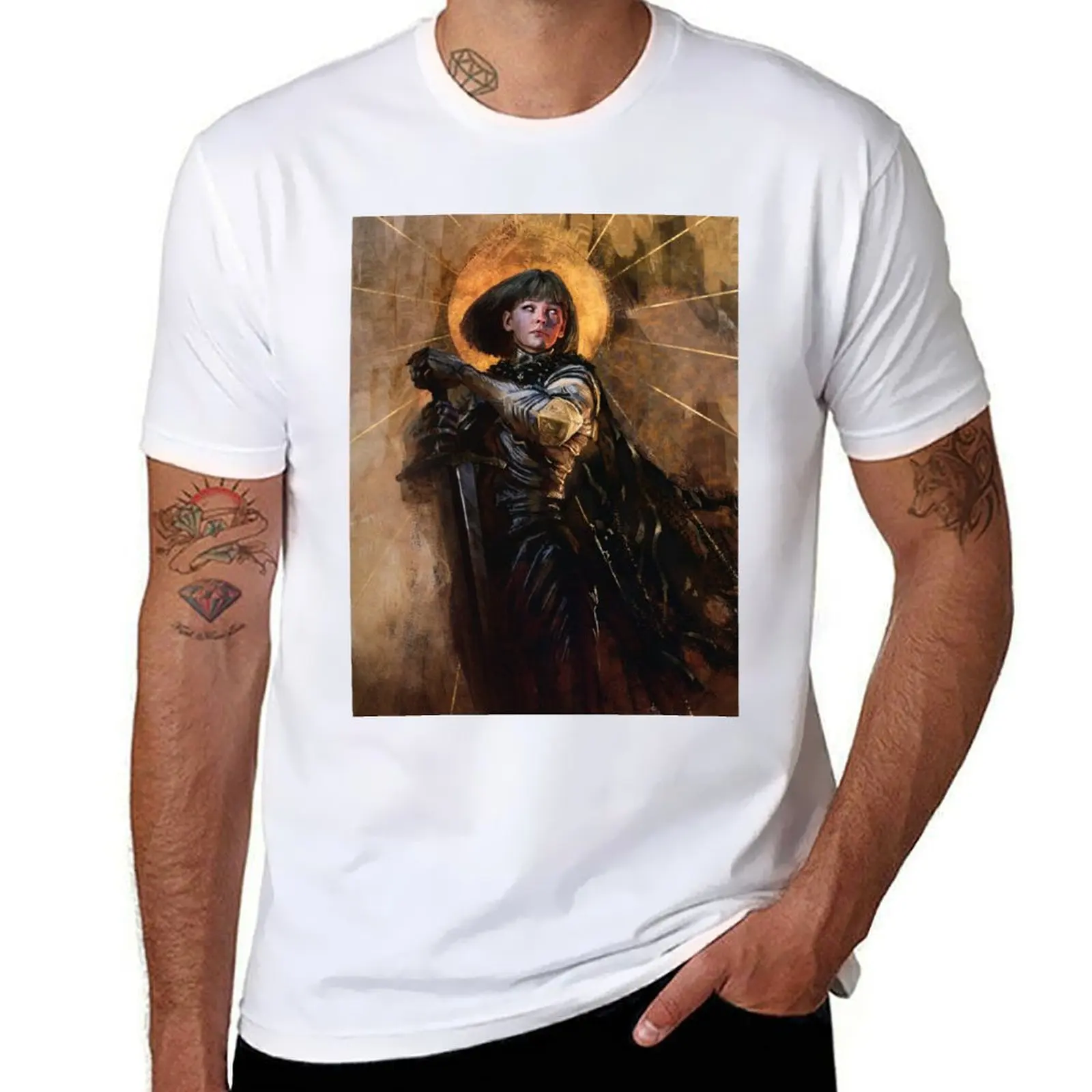 Jeanne D'Arc T-Shirt man t shirts cotton t shirts for man cotton cotton t shirts high quality T-Shirt
Jeanne D'Arc T-Shirt man t shirts cotton t shirts for man cotton cotton t shirts high quality T-Shirt