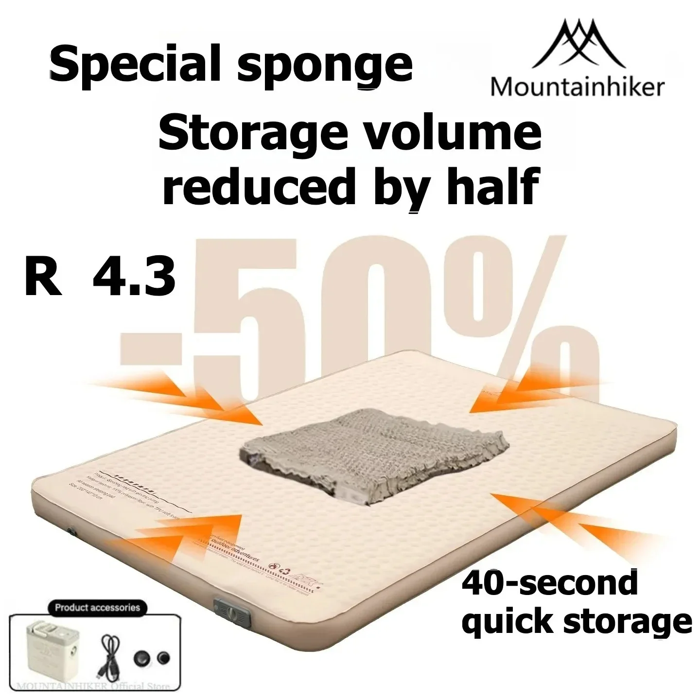 2025 New Air Mat Ultralight Elasticity Sponge Automatic Inflatable Mat Portable Folding Outdoor Camping Air Mattress
2025 New Air Mat Ultralight Elasticity Sponge Automatic Inflatable Mat Portable Folding Outdoor Camping Air Mattress