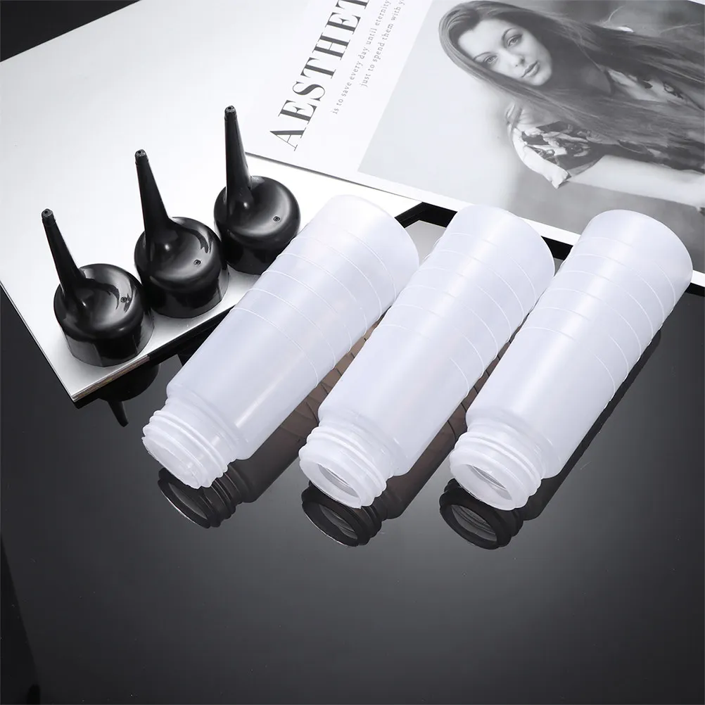 2Pcs Hair Dye Bottles Thick Environment Friendly Plastic Bottles for Home Salon Hair Coloring Shampoo Conditioner Application
2Pcs Hair Dye Bottles Thick Environment Friendly Plastic Bottles for Home Salon Hair Coloring Shampoo Conditioner Application