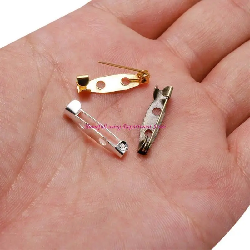 50pcs Metal Bar Pins Brooch Pins with Holes For Handmade Fashion Art Project Use
50pcs Metal Bar Pins Brooch Pins with Holes For Handmade Fashion Art Project Use