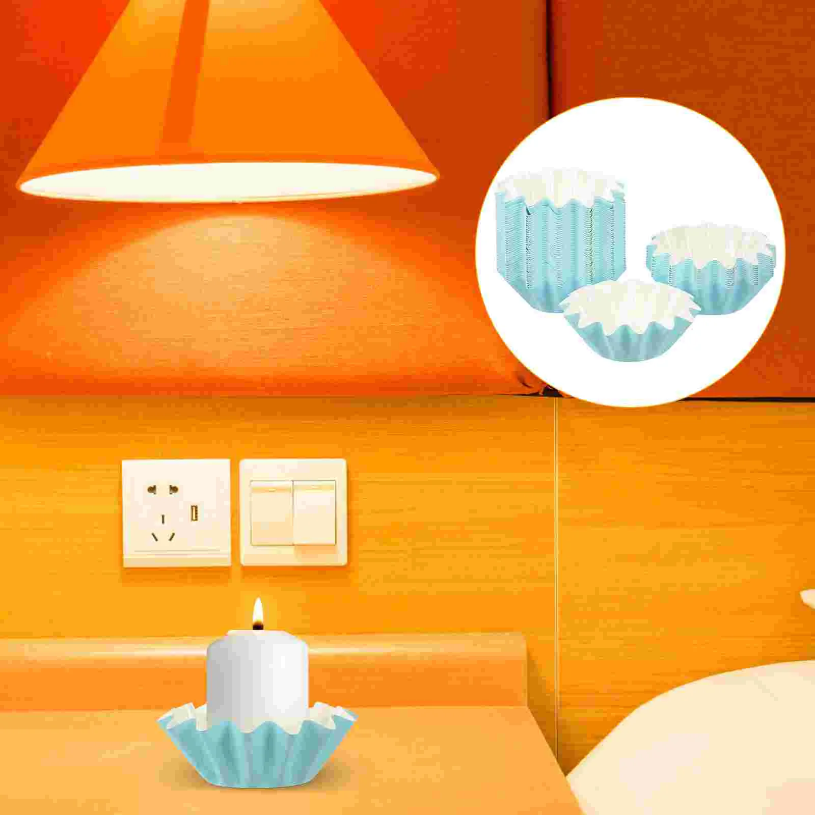 50 Pcs Pet Coated Wax Paper Trays Reusable Liner for Scented Melts Warming Container Aromatherapy Leakage
50 Pcs Pet Coated Wax Paper Trays Reusable Liner for Scented Melts Warming Container Aromatherapy Leakage