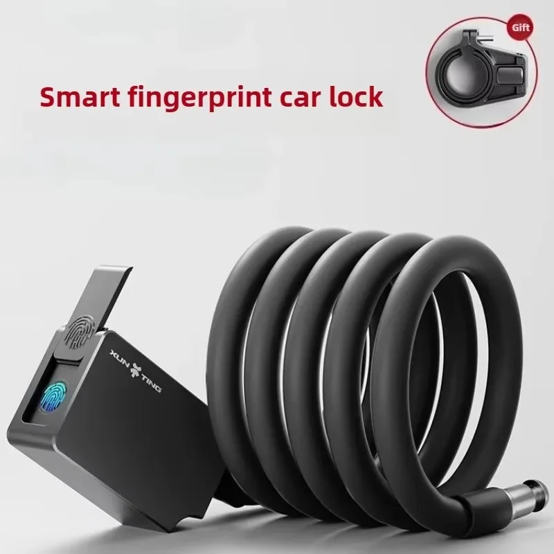 Fingerprint Lock Smart Bluetooth Cable Lock Bike Mountain Bike Anti-theft Lock Portable Smart Bike
Fingerprint Lock Smart Bluetooth Cable Lock Bike Mountain Bike Anti-theft Lock Portable Smart Bike