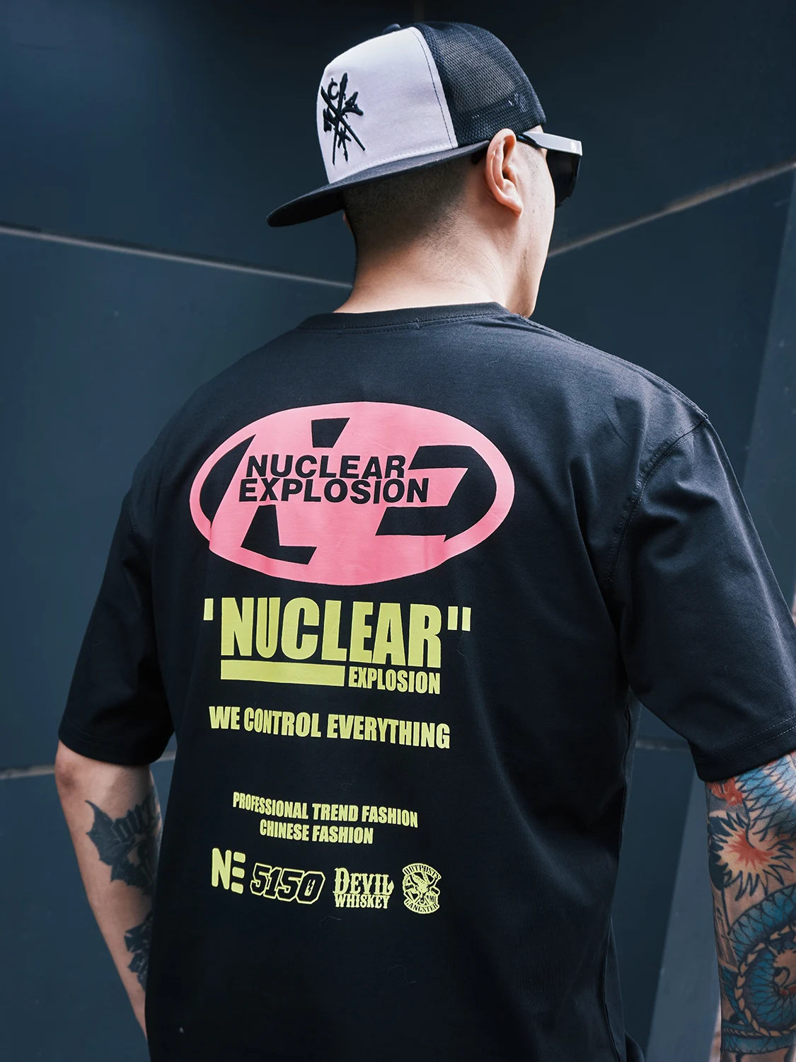 Nuclear Explosion Logo Trendy Short Sleeve T-Shirt Loose Fit Pure Cotton Summer Male Large Size Printed Casual Breathable Tee
Nuclear Explosion Logo Trendy Short Sleeve T-Shirt Loose Fit Pure Cotton Summer Male Large Size Printed Casual Breathable Tee