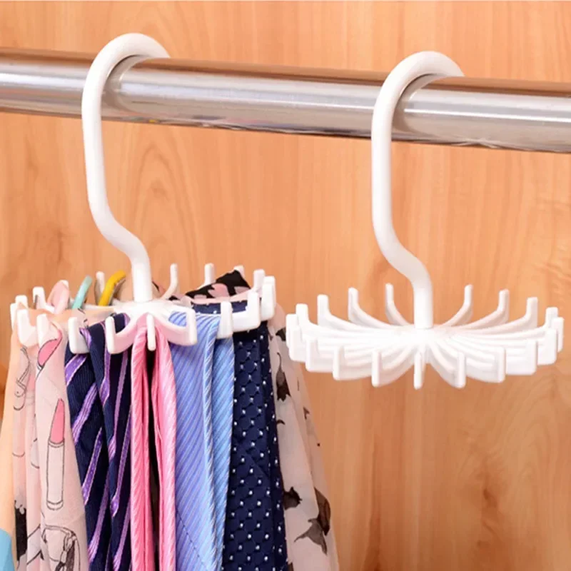 360 Degree Creative Multi-function Tie Rack Rotatable Tie Hanger Holds 20 Men Neck Ties Scarf Belt Jewelry Cap Storage Organizer
360 Degree Creative Multi-function Tie Rack Rotatable Tie Hanger Holds 20 Men Neck Ties Scarf Belt Jewelry Cap Storage Organizer