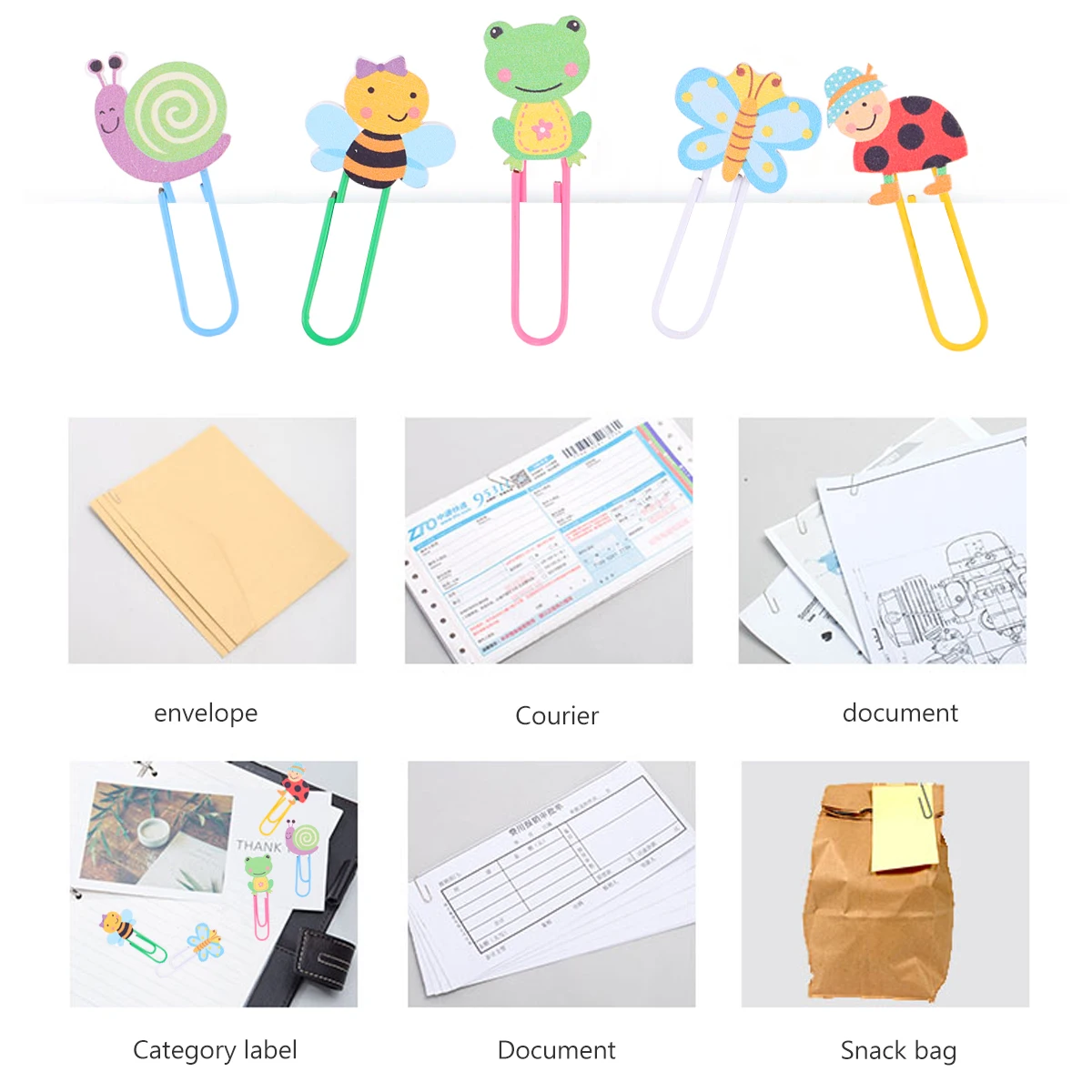 50pcs Animal Shaped Paper Clips Bamboo Creative Office Supplies Safe Kids Photo Note Bookmark Clamps
50pcs Animal Shaped Paper Clips Bamboo Creative Office Supplies Safe Kids Photo Note Bookmark Clamps