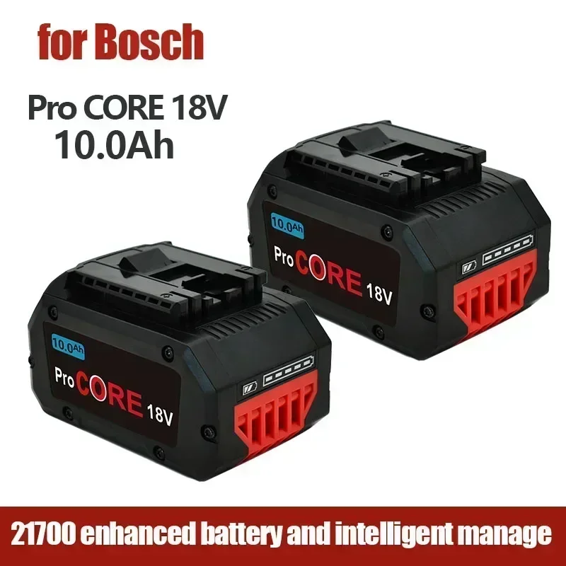 100% high quality 18V 10.0Ah Lithium-Ion Replacement Battery GBA18V80 for Bosch 18 Volt MAX Cordless Power Tool Drills
100% high quality 18V 10.0Ah Lithium-Ion Replacement Battery GBA18V80 for Bosch 18 Volt MAX Cordless Power Tool Drills