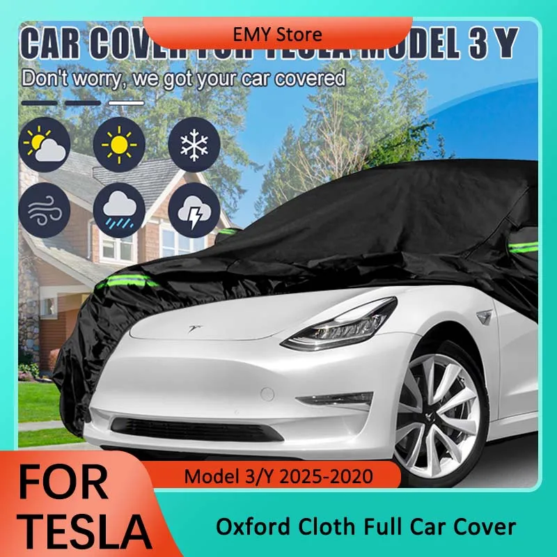 For Tesla Model 3 Highland 2025 Car Cover Outdoor Protection Full Exterior Snow Dustproof Protection Cover 2024 ModelY Accessory
For Tesla Model 3 Highland 2025 Car Cover Outdoor Protection Full Exterior Snow Dustproof Protection Cover 2024 ModelY Accessory