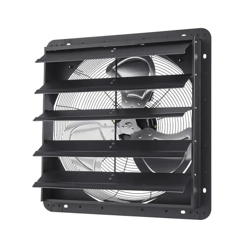 Ventilation Blower 20 inch For Shed Garage Greenhouse, Smart Programming Variable Speed Temperature Control 4800 CFM EC Motor Timer Wall Mounted Attic Vent Black
Ventilation Blower 20 inch For Shed Garage Greenhouse, Smart Programming Variable Speed Temperature Control 4800 CFM EC Motor Timer Wall Mounted Attic Vent Black