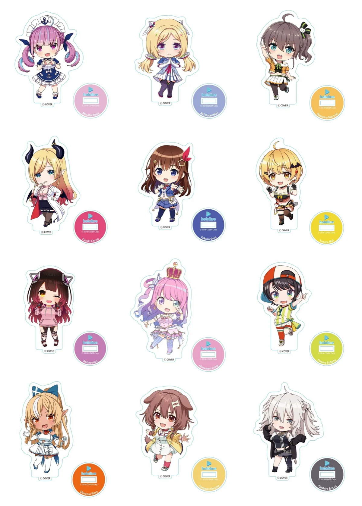 Hot Anime Hololive Shirakami Fubuki Natsuiro Matsuri Acrylic Stand Model 10cm Plate Desk Decor For Fans Friend Gift
Hot Anime Hololive Shirakami Fubuki Natsuiro Matsuri Acrylic Stand Model 10cm Plate Desk Decor For Fans Friend Gift
