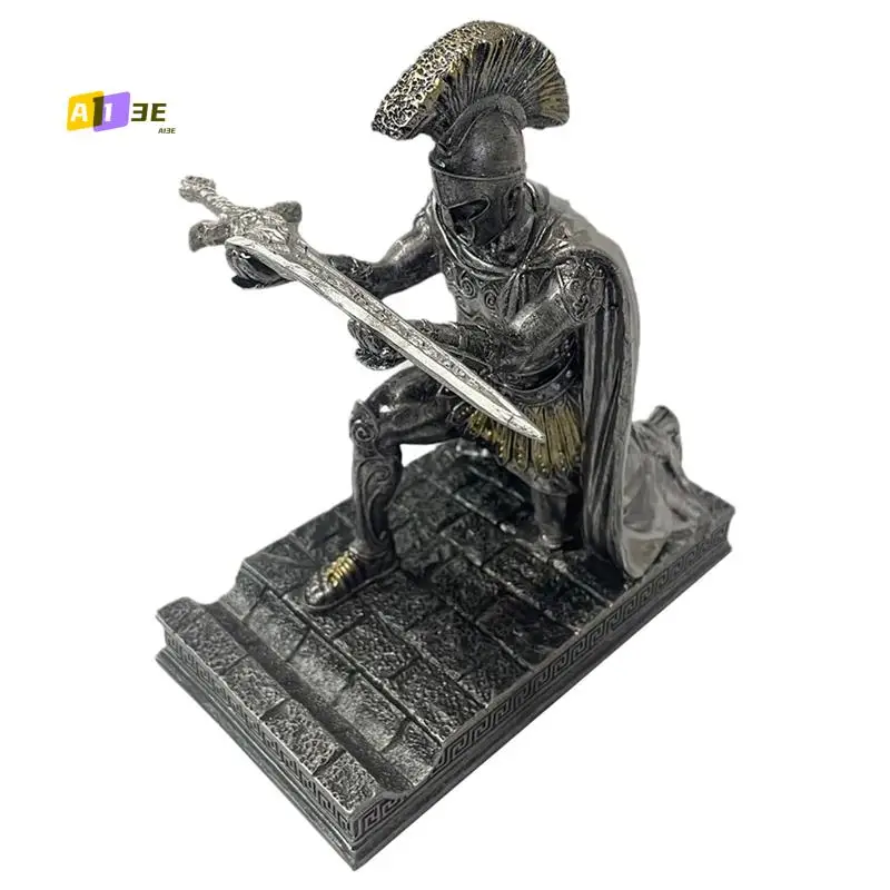 A13E-Knight Pen Holder With Helmet Statue Pen Holder Armor Roman Knight With Magnetic Pen Holder Phone Stand Iron Durable Iron C
A13E-Knight Pen Holder With Helmet Statue Pen Holder Armor Roman Knight With Magnetic Pen Holder Phone Stand Iron Durable Iron C