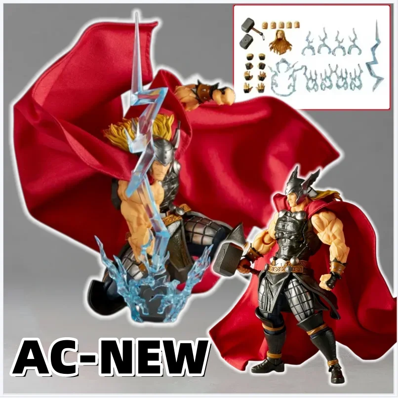 New Ko KAIYODO Revoltech Thor Joint Enhanced Version Action Figure Thors Anime Figure Birthday Gift Desktop Decoration Toy Gift
New Ko KAIYODO Revoltech Thor Joint Enhanced Version Action Figure Thors Anime Figure Birthday Gift Desktop Decoration Toy Gift