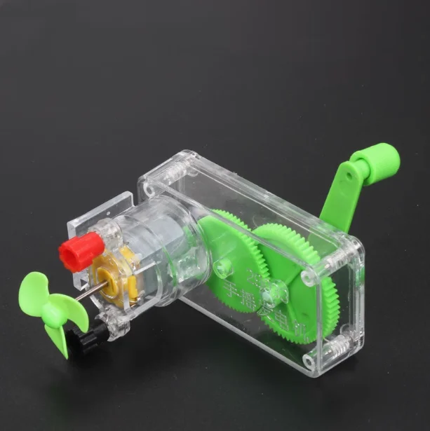 Detachable hand-operated generator Physics experiment equipment DIY appliances electrical experiments
Detachable hand-operated generator Physics experiment equipment DIY appliances electrical experiments