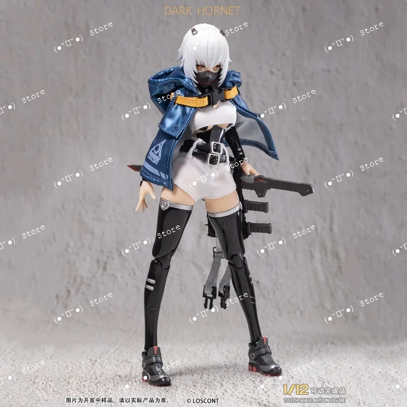 1/12th Scale Action Figure Aba-002 Dark Hornet Armed Battle Angel Mobile Suit Girl Women Soldier Collectible Figure Model
1/12th Scale Action Figure Aba-002 Dark Hornet Armed Battle Angel Mobile Suit Girl Women Soldier Collectible Figure Model