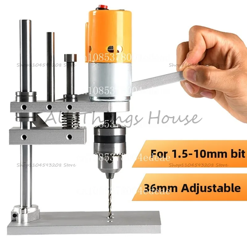 Benchtop Drill Press High Precision PCB Drilling Machine Woodworking Drilling Home DIY Desktop Mini Drill for Wooden Jade
Benchtop Drill Press High Precision PCB Drilling Machine Woodworking Drilling Home DIY Desktop Mini Drill for Wooden Jade