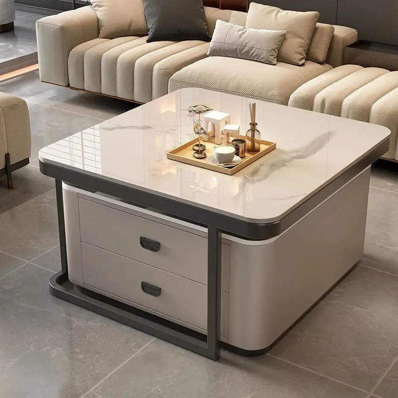 Rock slab coffee table living room household simple modern small apartment rental house with small table light luxury glass
Rock slab coffee table living room household simple modern small apartment rental house with small table light luxury glass