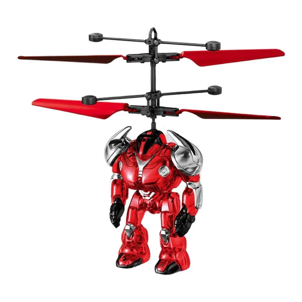 Induction Mecha Warrior Robot Toy Glow Gesture Sensing Aircraft Luminescent Suspension Intelligent Sensing Flying Ball
Induction Mecha Warrior Robot Toy Glow Gesture Sensing Aircraft Luminescent Suspension Intelligent Sensing Flying Ball