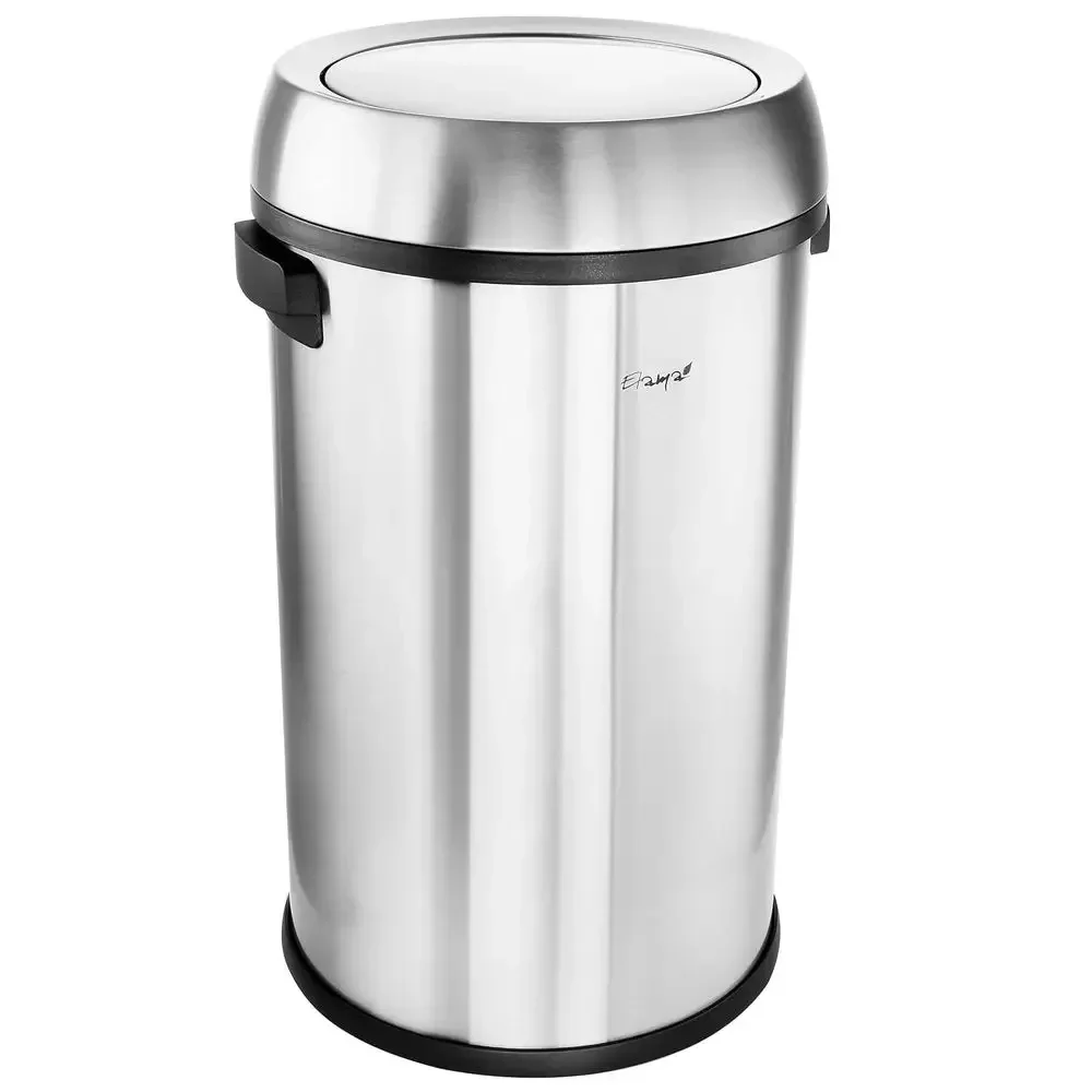 17 Gallon Stainless Steel Waste Bin and Recycling Container
17 Gallon Stainless Steel Waste Bin and Recycling Container