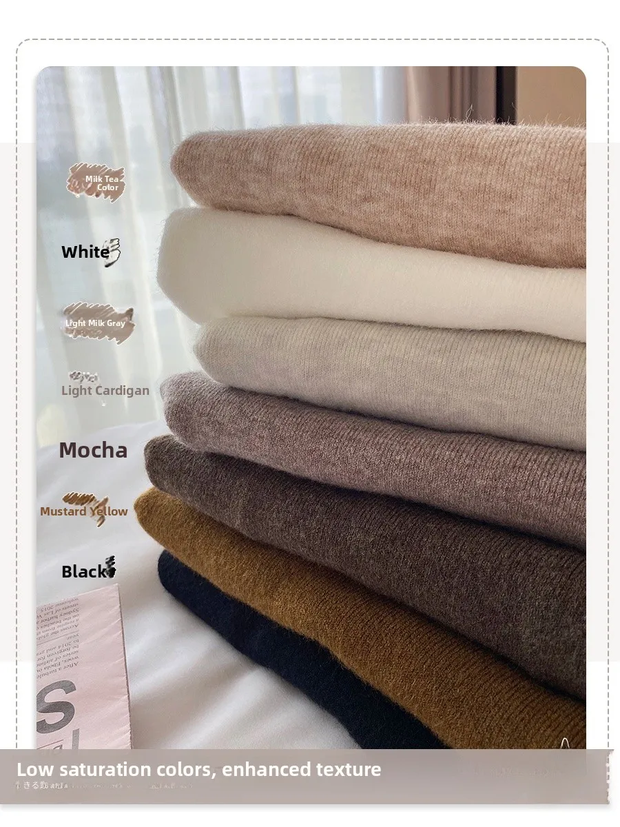 ay Knitted Base Layer irt Women's f High Collar Autumn Winter Faionable Inner Wear Slim Fit Versatile Casual Top
ay Knitted Base Layer irt Women's f High Collar Autumn Winter Faionable Inner Wear Slim Fit Versatile Casual Top