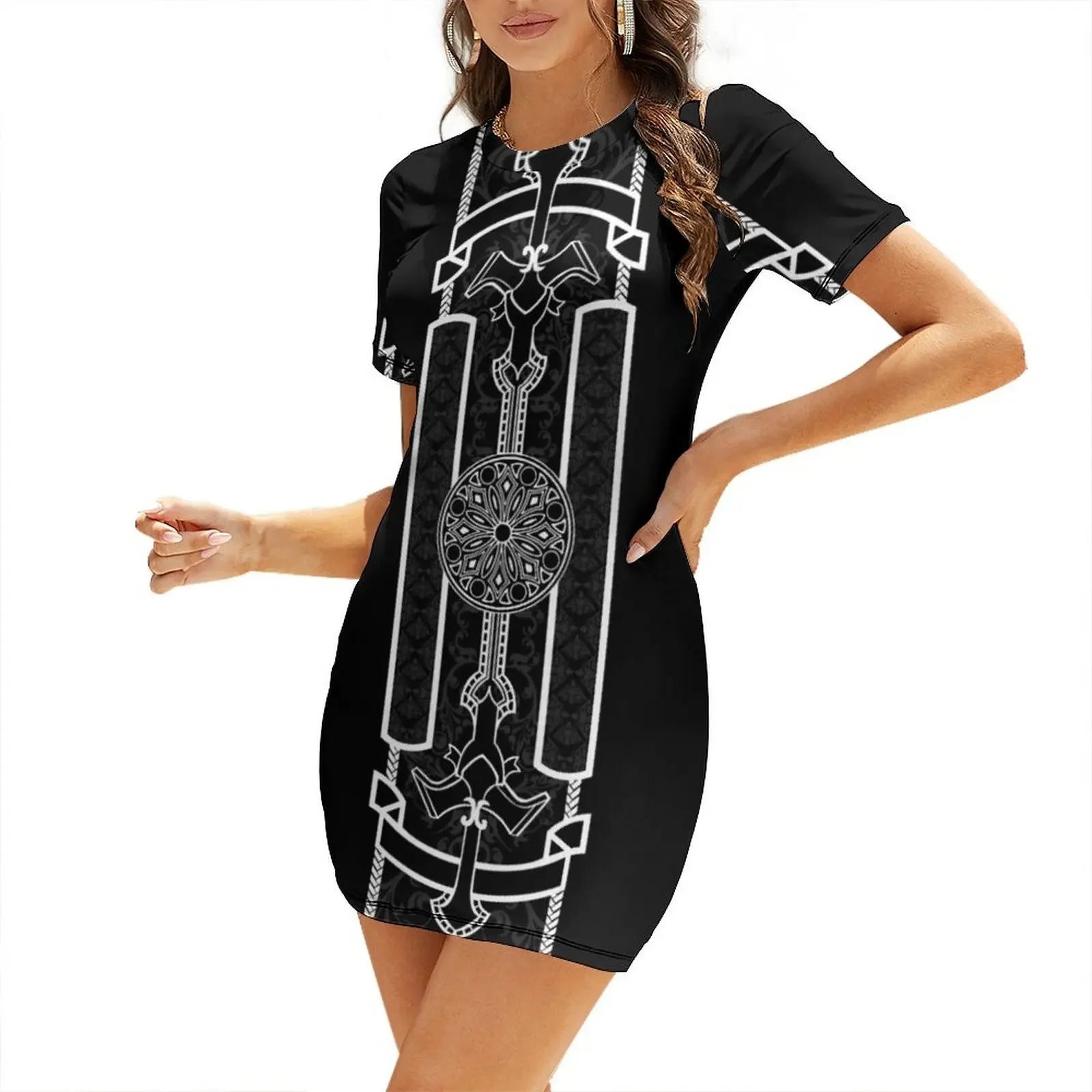 Kingsglaive Short-Sleeved Dress luxury woman evening dress Long dress woman loose summer women long dresses 
Kingsglaive Short-Sleeved Dress luxury woman evening dress Long dress woman loose summer women long dresses
