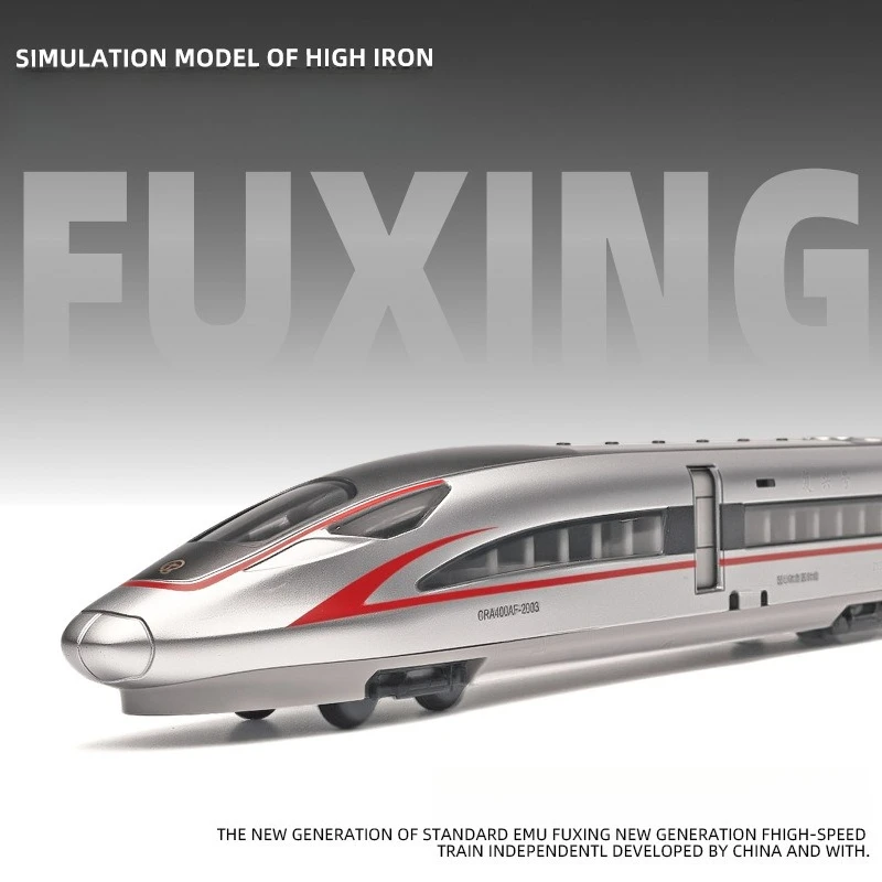 1:87 Fuxing and Harmony, высокоскоростной железнодорожный поезд, имитация звука, свет, модель автомобиля, орнамент, образование, реалистичный поезд, игрушки
1:87 Fuxing and Harmony, высокоскоростной железнодорожный поезд, имитация звука, свет, модель автомобиля, орнамент, образование, реалистичный поезд, игрушки