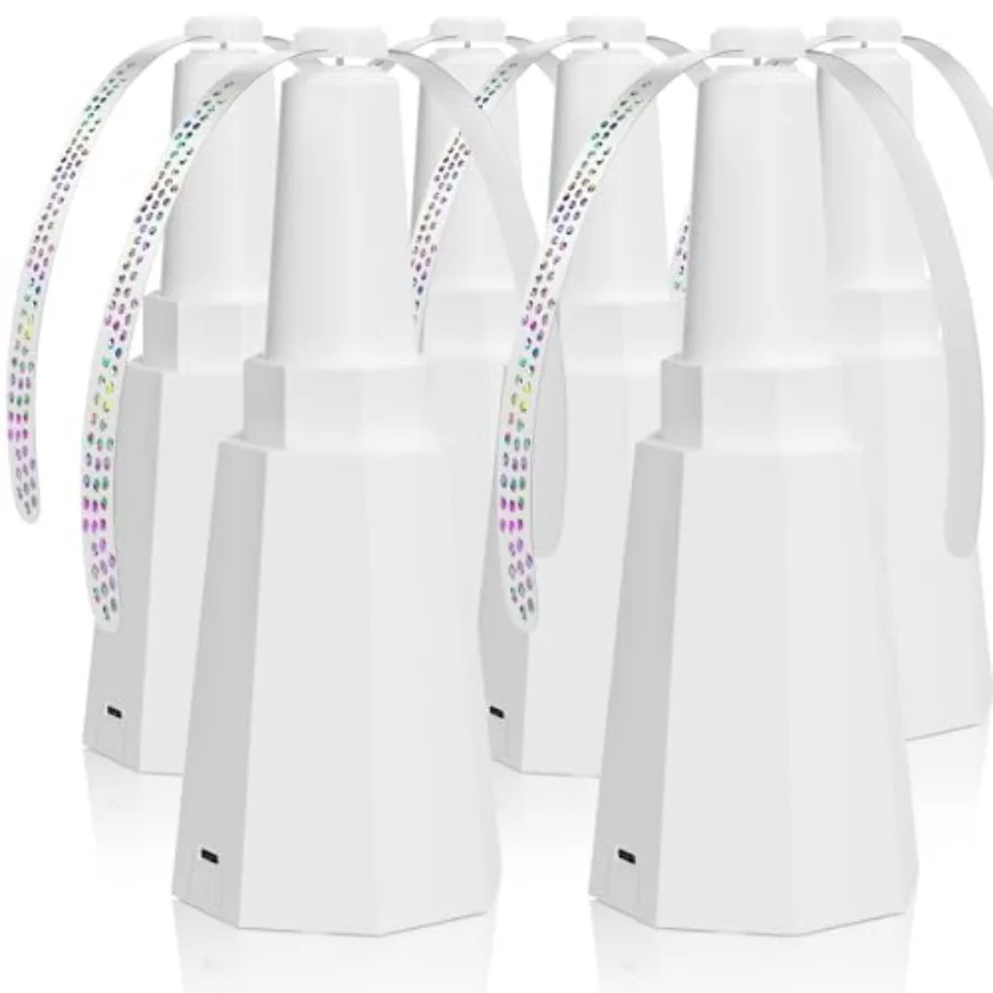 6-Pack Rechargeable Fly Fans for Tables Up to 10-Hour Working Time, Indoor Outdoor Mute Food Fans to Keep Flies Away, Retractab
6-Pack Rechargeable Fly Fans for Tables Up to 10-Hour Working Time, Indoor Outdoor Mute Food Fans to Keep Flies Away, Retractab