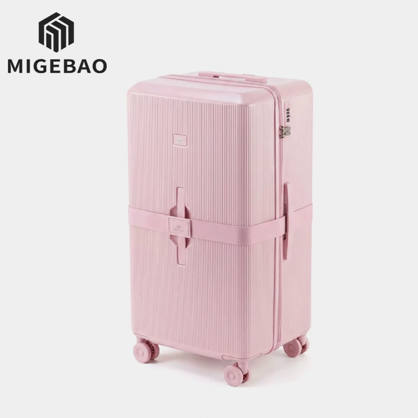 2026 New Fashioin Rolling Luggage Large Capacity Hard Shell PC Material Travel Suitcase with TSA Lock for Student 20/24/26/28in
2026 New Fashioin Rolling Luggage Large Capacity Hard Shell PC Material Travel Suitcase with TSA Lock for Student 20/24/26/28in