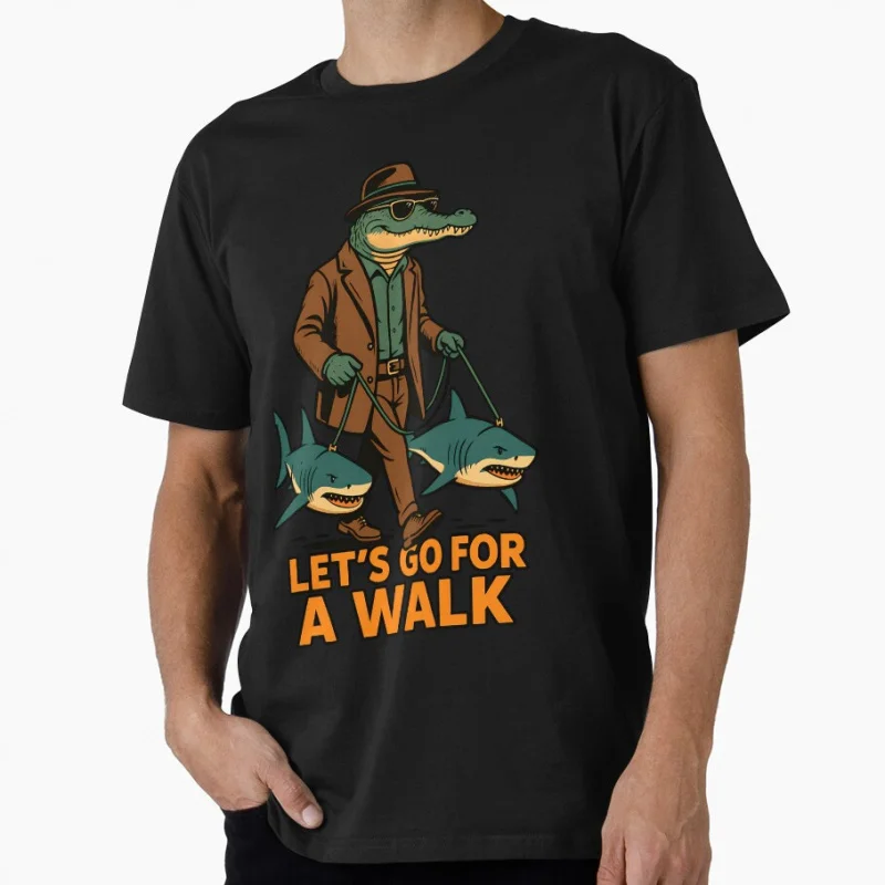 Let's Go for a Walk Quirky Street Style Gift T shirt for man Large size Tops Retro cartoon Streetwear Graphic Print Clothes
Let's Go for a Walk Quirky Street Style Gift T shirt for man Large size Tops Retro cartoon Streetwear Graphic Print Clothes