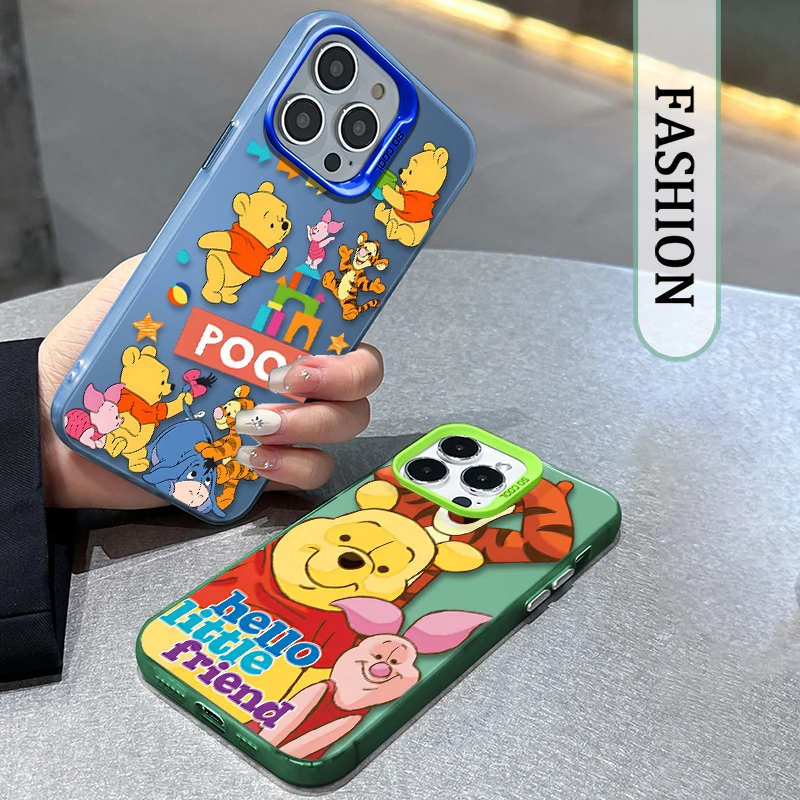Cartoon Cute Winnie The Pooh For iPhone 15 14 13 12 11 Pro Max XS Max X XR 7 8 Plus 6S Fashion Colorful Silver Phone Case
Cartoon Cute Winnie The Pooh For iPhone 15 14 13 12 11 Pro Max XS Max X XR 7 8 Plus 6S Fashion Colorful Silver Phone Case