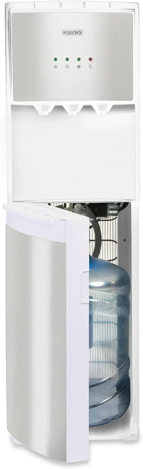 Bottom-Loading Water Dispenser with Hot & Cold Water, Child Safety Lock for Home or Office
Bottom-Loading Water Dispenser with Hot & Cold Water, Child Safety Lock for Home or Office