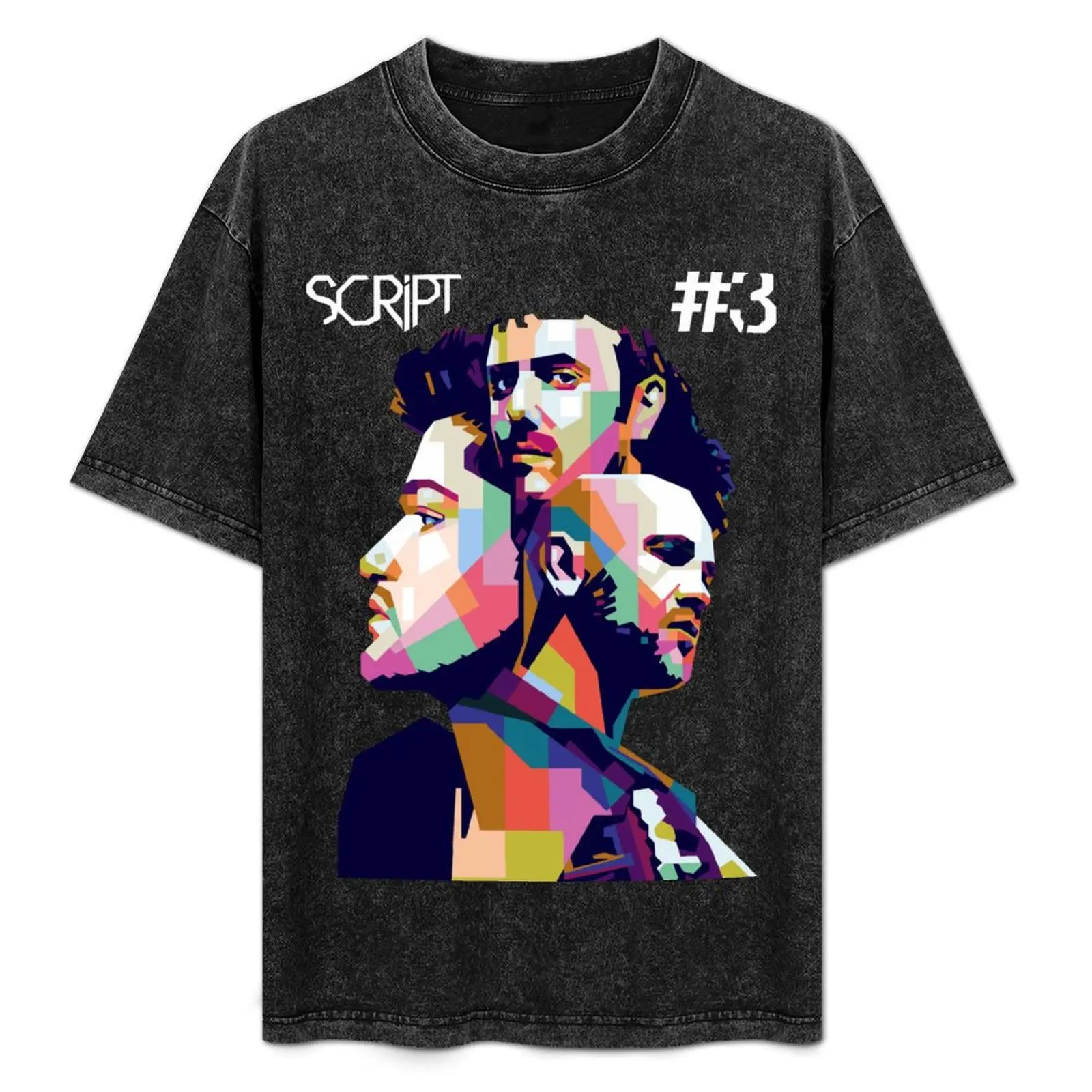 The Script Band pop art style T-Shirt Trendy Pattern T-Shirt for Men
The Script Band pop art style T-Shirt Trendy Pattern T-Shirt for Men
