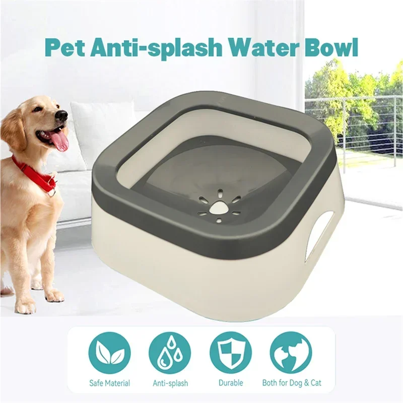 Anti splash water bowl, 1-liter large capacity water dispenser, water bowl, small dog, cat, pet accessories, water dispenser
Anti splash water bowl, 1-liter large capacity water dispenser, water bowl, small dog, cat, pet accessories, water dispenser