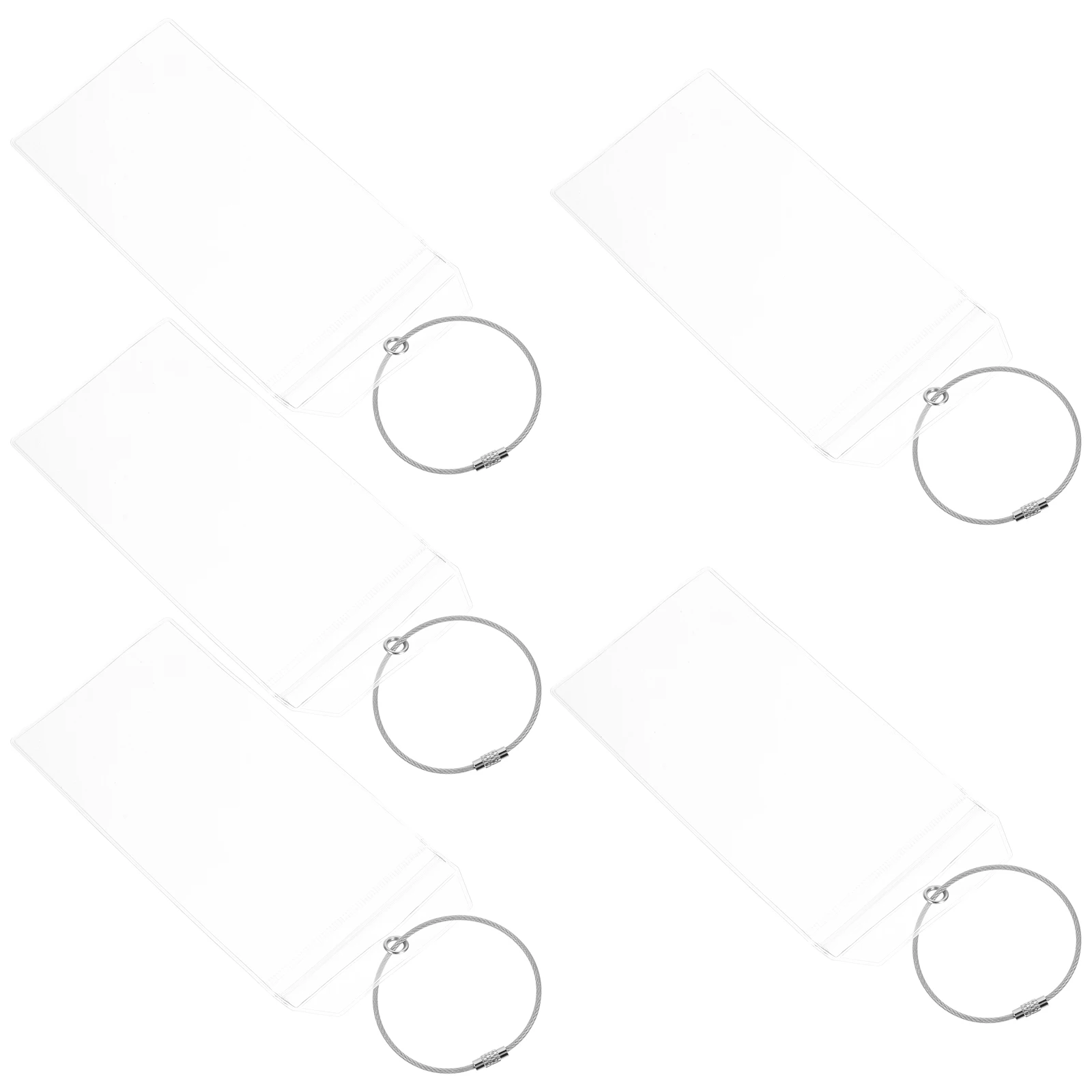 5 Sets Luggage Label Holder Badge Holders Id Protector Anti-scratch Pvc Card Sleeve Nurse Photo Sleeves
5 Sets Luggage Label Holder Badge Holders Id Protector Anti-scratch Pvc Card Sleeve Nurse Photo Sleeves